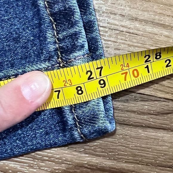 Everlane High Waist Straight Ankle Jeans Blue Size 33 Regular - Picture 9 of 9